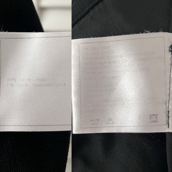 Chanel black pants, vintage 80's straight leg trousers high-rise size IT 36/XS-S - Picture 11 of 11